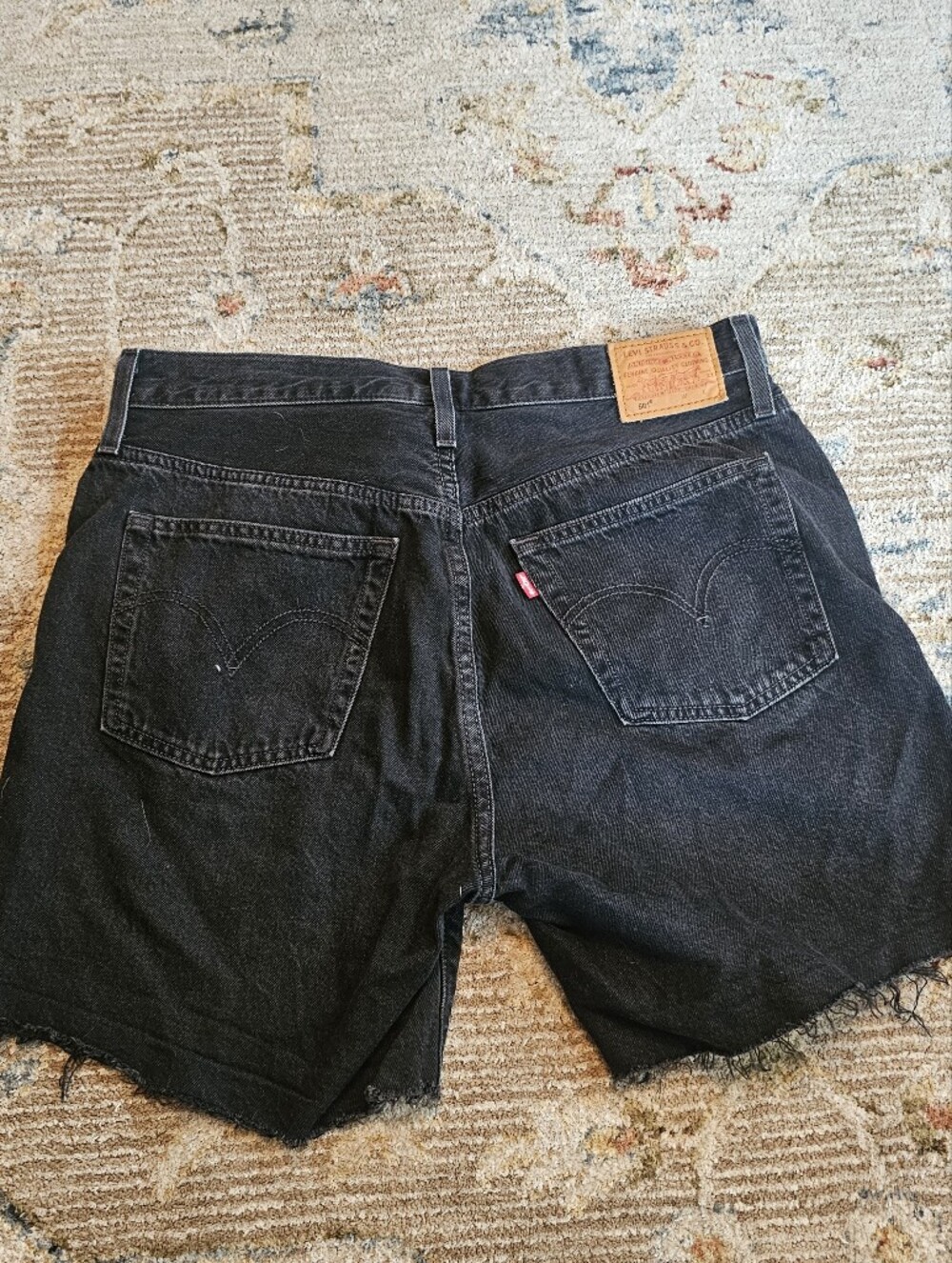 Levis Big E 501 Buttonfly Shorts. Sz 31 With 6" Inseam